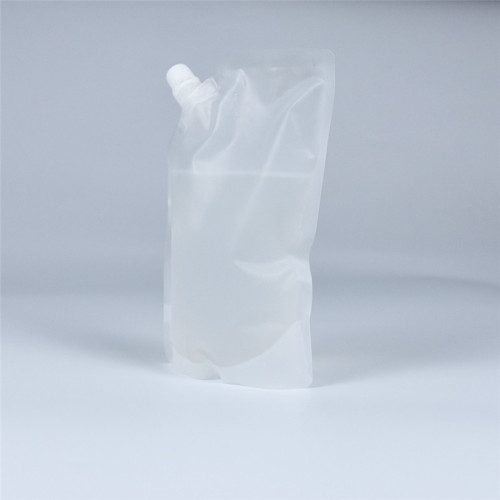 PCR Clear Engångsflaska Shape Juice Pouch