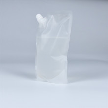 PCR Pochette de jus de bouteille jetable transparente