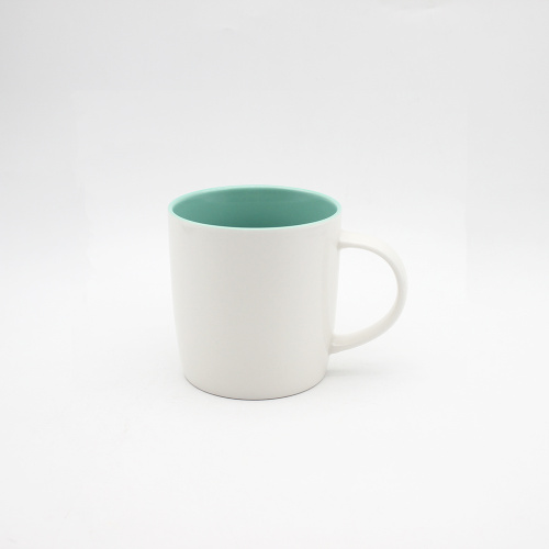 Taza de café blanco de 12 oz blanco de 12 oz blanco