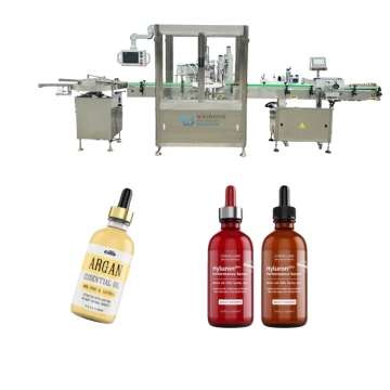 Hemp Oil Filling Machine Line for Glass Bottles