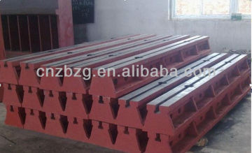 High Precision Cast Iron T Slot Floor Guide Rails Rail And Floor Skid
