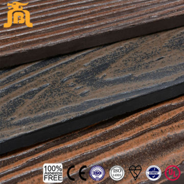 Australia Standard Imitation Natural Wood Grain Fiber Cement Board Side Exterior Wall