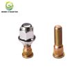 Stainless steel wheel hub nuts for automobiles