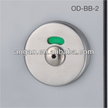 zinc alloy toilet partition cubicle fitting lock