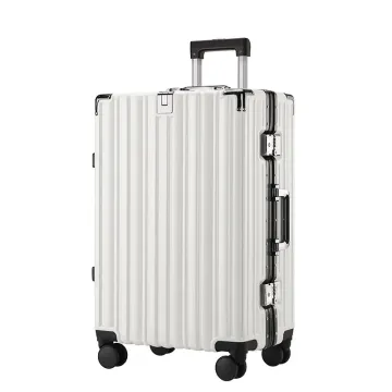 Unisex Aluminum Frame Trolley Luggage with Wheels - 20"/24"/26" Inch Suitcases with Free Shipping
