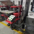 Warmteoverdracht Label Machine voor kleding Vulcaniseren Pers