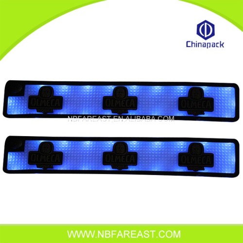 Aangepaste bier LED-barmatten rubber