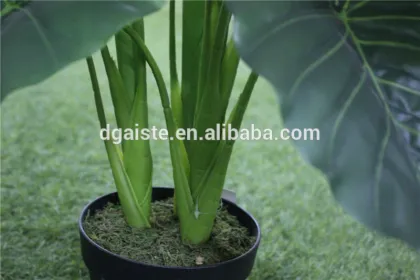 brand name artificial bonsai plants artificial taro bonsai decor