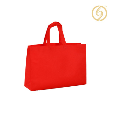 Elegante diseño de bolsa de tela tridimensional.