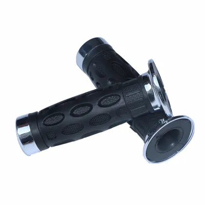 Throttle Control Handlebar Grips for 7/8" Motorcycle, Scooter, Moped - Compatible with GY6, Baja, Taotao, Lifan, Peace, and Sports Models