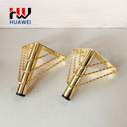 Accesorios para muebles de 15 cm, patas de gabinete de metal para sofá