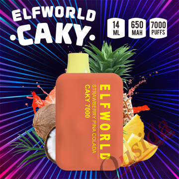 Hot Selling Elf Wold Caky7000 caneta vape descartável