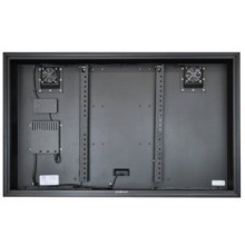 Black TV plastic back cover ABS case shell