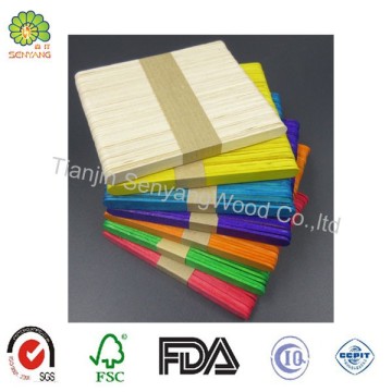 round customized colored wholesale long wooden lollipop stick