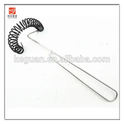 WP-076 nice design stainless steel handle silicone egg whisk