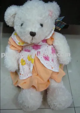 put on clothing bear plush toy