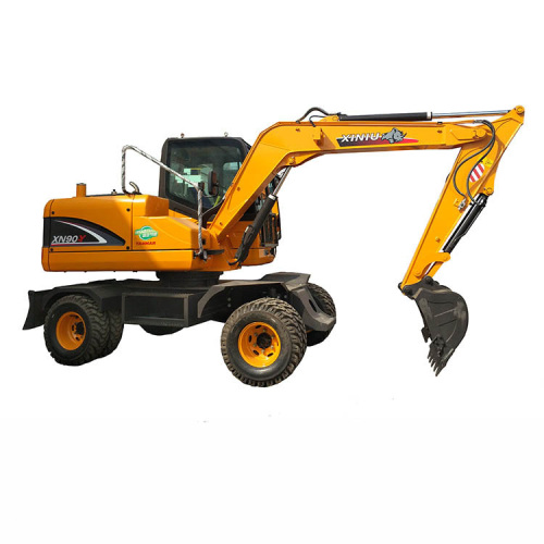 Digger d&#39;excavateur de roues XN90y à vendre 8 tonnes