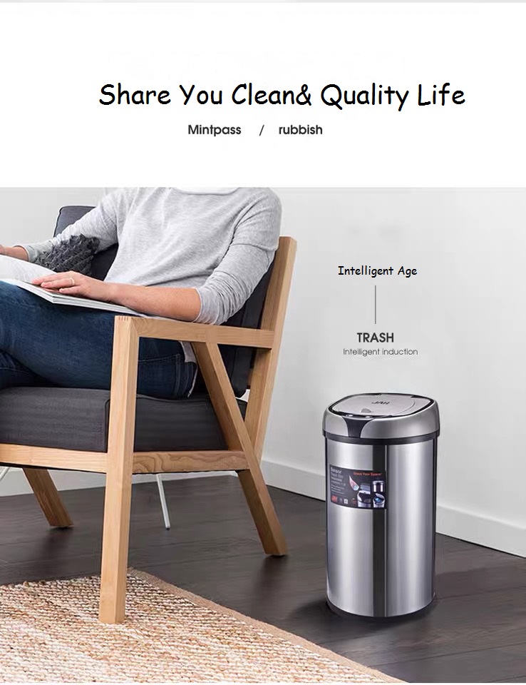 Automatic Smart Sensor Trash Can