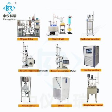 1-100L Big New Glass Jacketed Laboratory Reactor Vessel