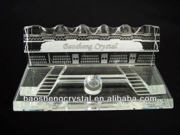 elegant Crystal Building Model for home decoration