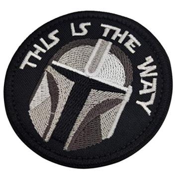 Inspired Art Embroidered Custom velcro patches Fastener