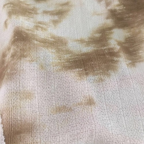 Tissu jacquard tricot tie-dye