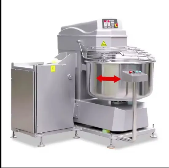Commercial Industrial Electric 8 100kg 20L 260L Food Bread Baking Bakery Equipment Double Motion Stand Dough Spiral Machine Spiral Mixing Flour Dough Mixer