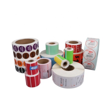 Custom Clear Manufacturer Thermal Adhesive Labels for Food, Shipping, and More