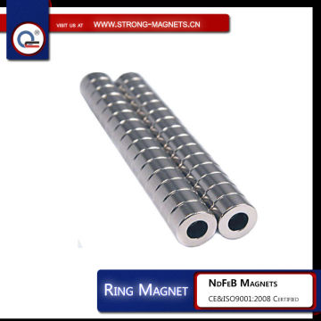 Sintered small permanent ndfeb magnet ring