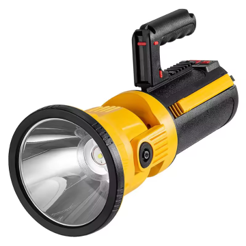 Multi-Use Emergency and Outdoor Lighting: Rotating, Foldable Flood Light with Rechargeable LED Flashlights and Torches