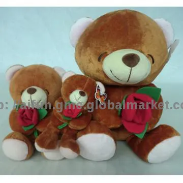 Rose Bear for Lover, choose a lovely gift toy on Lovers\' Day