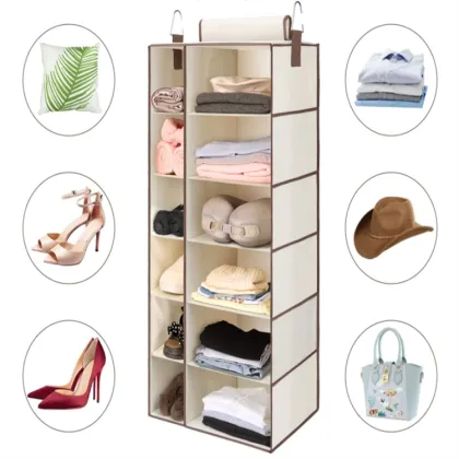 Hanging Closet Organizer for Jeans and Closet Storage