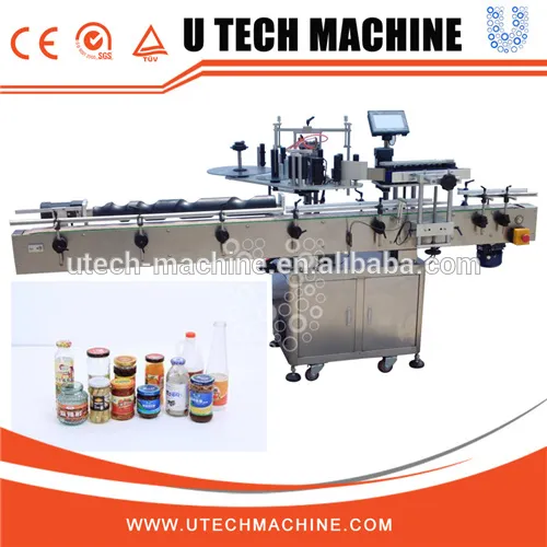 automatic bottle labeling machine/bottle label applicator