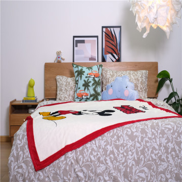 Family Throw Blanket Mickey Mouse Bed Children's Blankets