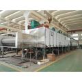 Industrial continuous mesh belt dryer machine