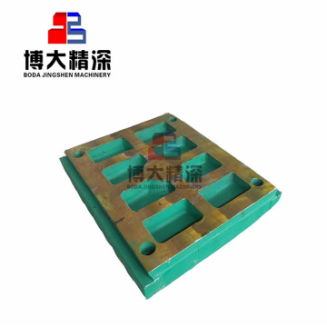 Jaw crusher wear parts C106 casting jaw plate