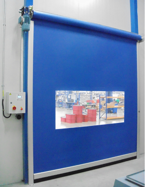 Industrial PVC Fast High Speed Shutter Door