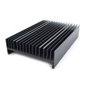 LED electronic black powder coated aluminum heatsink