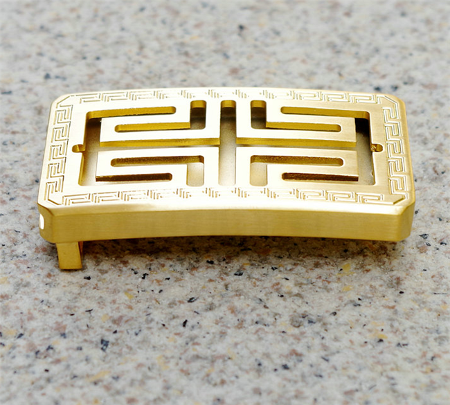 High Grade Gold Hollow Belt Buckle