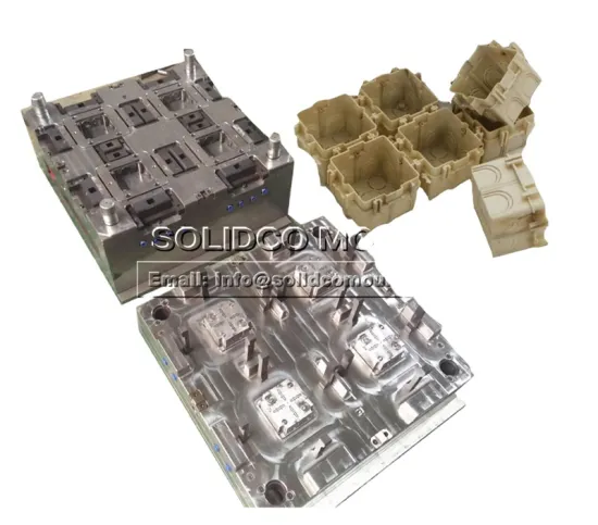 Plastic Electric Junction Box injection Fitting Mould maker