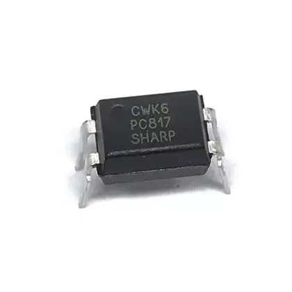 PC817 Optocoupler IC Chip - DIP4 Package