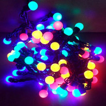 50pcs LED 5m Bulb Ball Decorative String Light for Wedding, Holidays, Shops