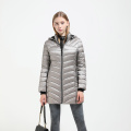 Giacca invernale da donna a manica lunga stile slim fit