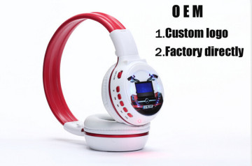 2015 cheap wireless headphones bluetooth hands free headset with microphone TF card Support FM Radio