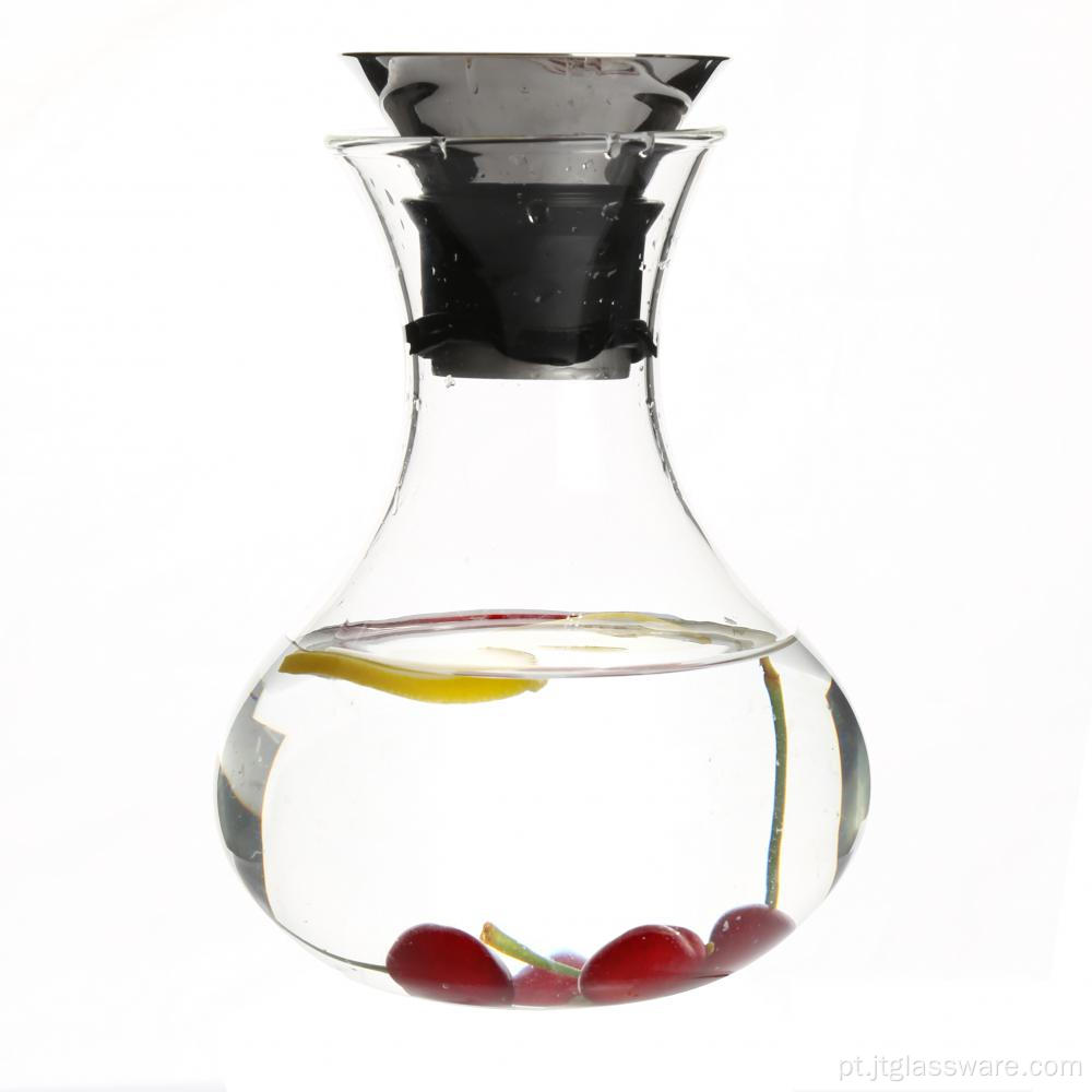 Jarra de vidro para suco de cozinha para casa jarra de água