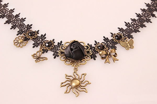 Sun Pendant Necklace