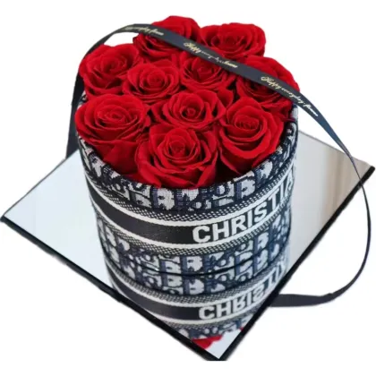 Forever Roses: Real Preserved Rose Gift Box - Romantic Valentines Gifts