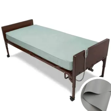 Medical-grade PVC Vinyl Laminated Tarpaulin Fabric for Hospital Bed Mattresses