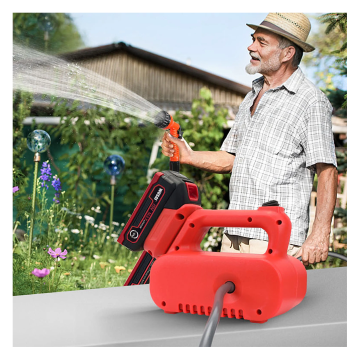3.0AH Adjustable Cordless Water Spray Gun for Garden, Veggie, and Car Cleaning
