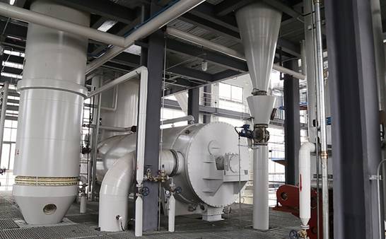 Low temperature desolventizing machine